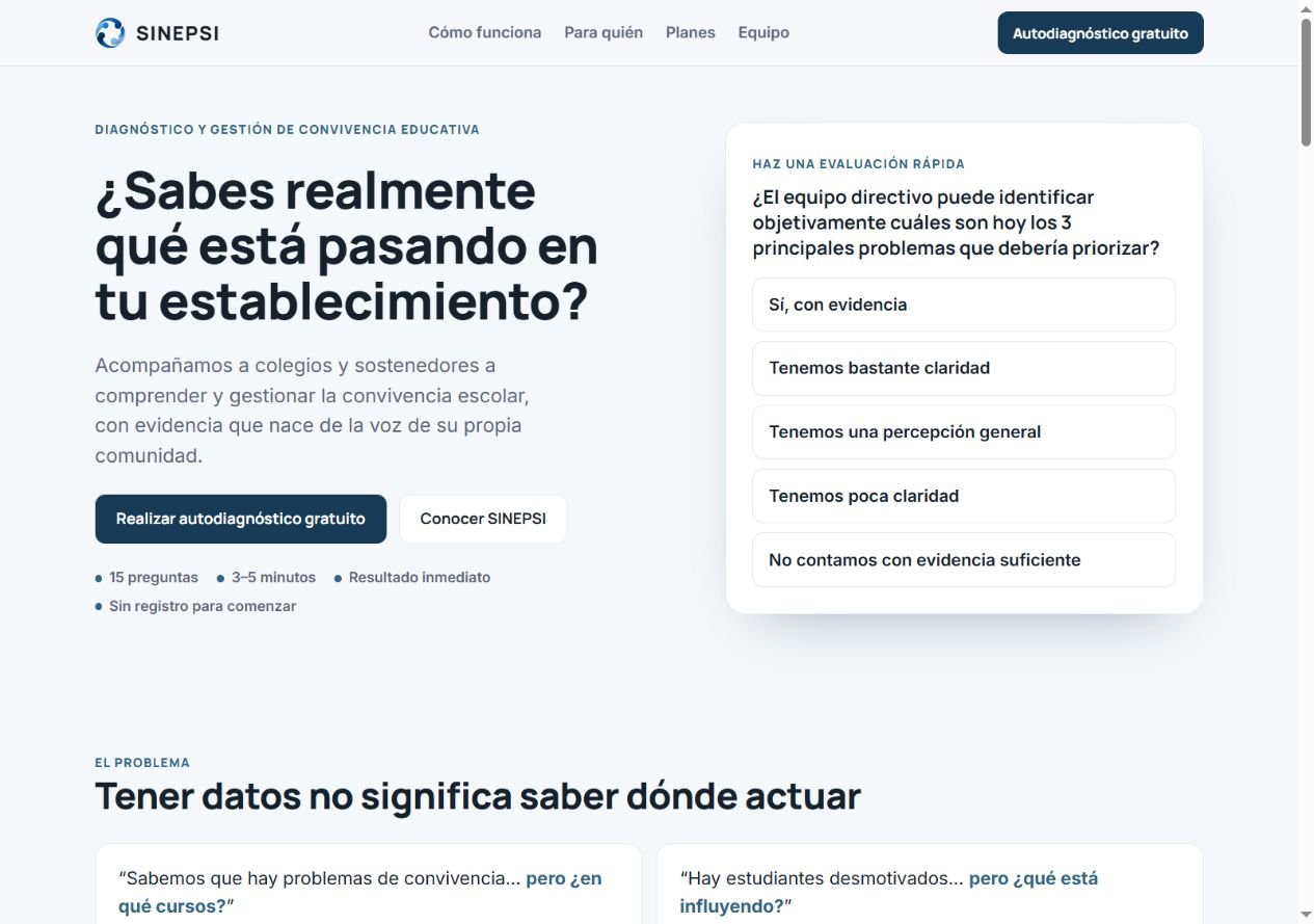 Captura de SINEPSI